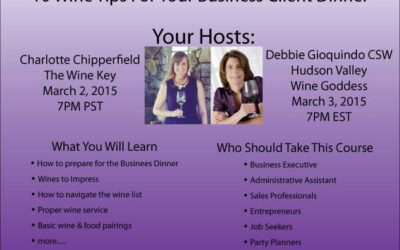 Million Dollar Sips: 10 Wine Tips For Your Business Dinner