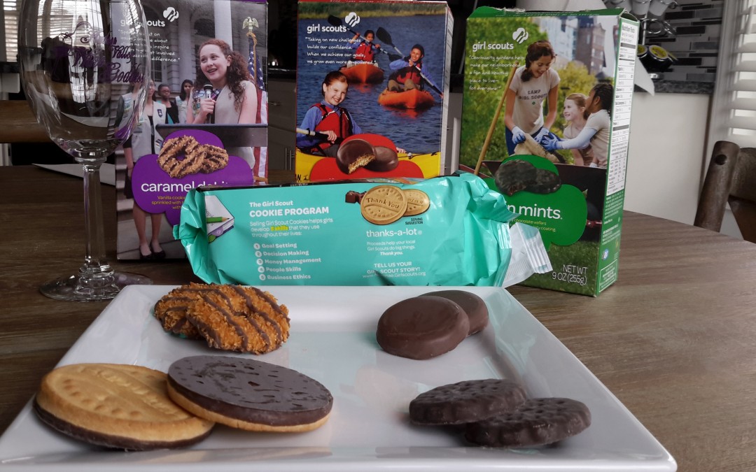 Girl Scout Cookies and Wine Pairings
