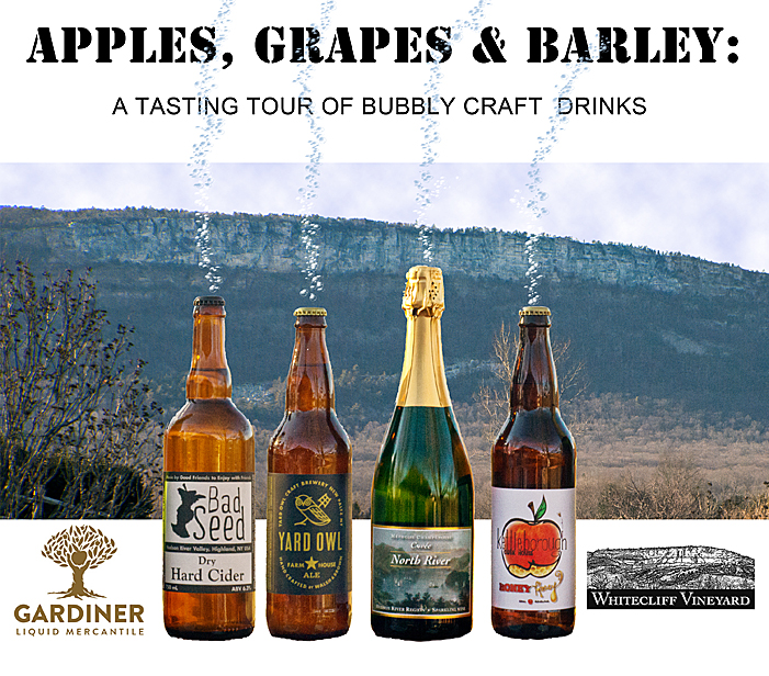 Take A Tasting Tour of Bubbly Craft Beverages in the Hudson Valley