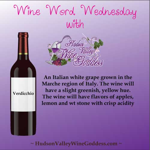 Wine Word Wednesday – Verdicchio