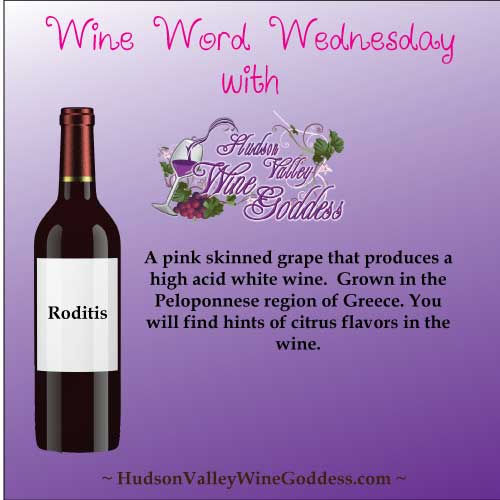 Wine Word Wednesday – Roditis