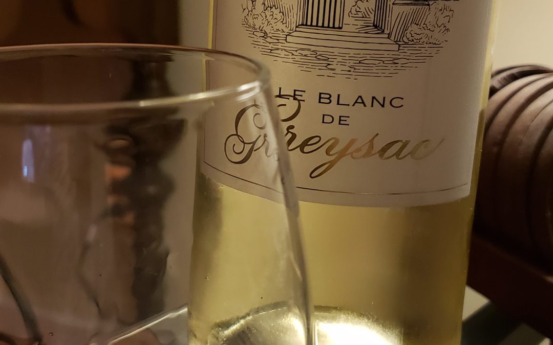 Le Blanc de Greysac 100% Bordeaux Sauvignon Blanc