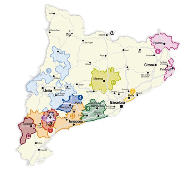 Wines and Regions of Catalonia, Spain - Hudson Valley Wine Goddess